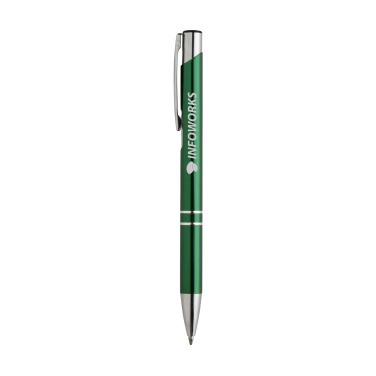 Logo trade advertising products image of: Ebony Shiny pen