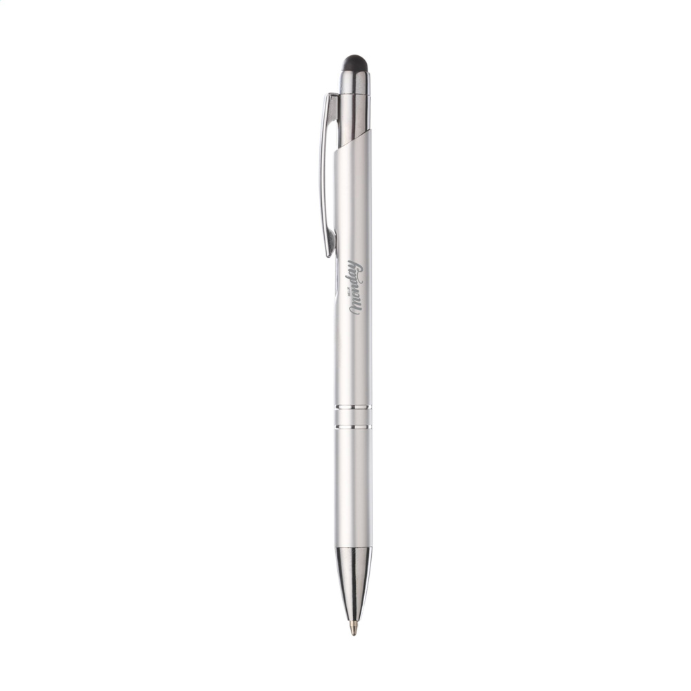 Logotrade business gift image of: Ebony Touch stylus pen