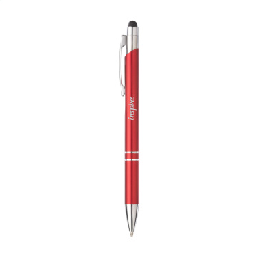 Logo trade promotional gifts image of: Ebony Touch stylus pen