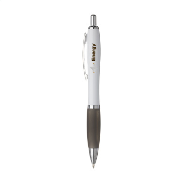 Logotrade promotional giveaway image of: Athos White pen