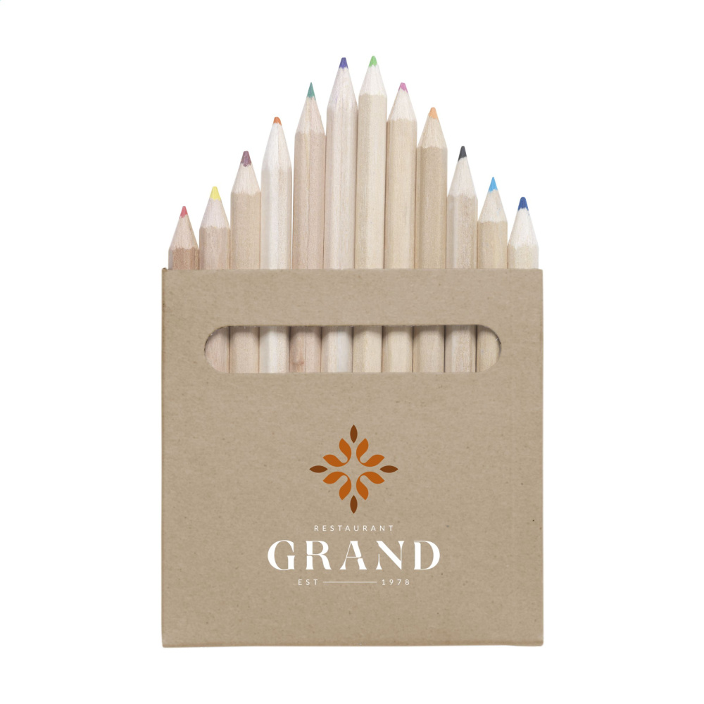 Logo trade corporate gift photo of: Pastelli coloured pencils