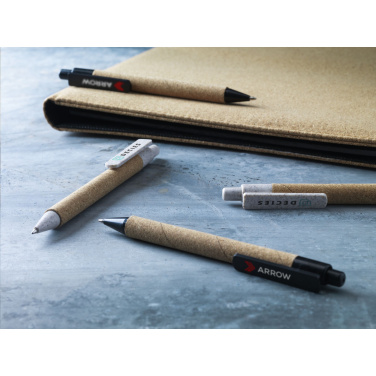 Logo trade promotional items image of: Cork ECO Write pen