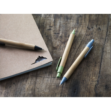 Logo trade business gift photo of: Bamboo Wheat Pen wheat straw ballpoint pen