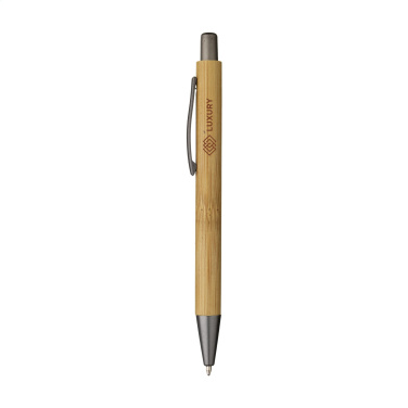 Logo trade promotional items image of: Sento Bamboo pen