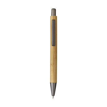 Logo trade business gifts image of: Sento Bamboo pen