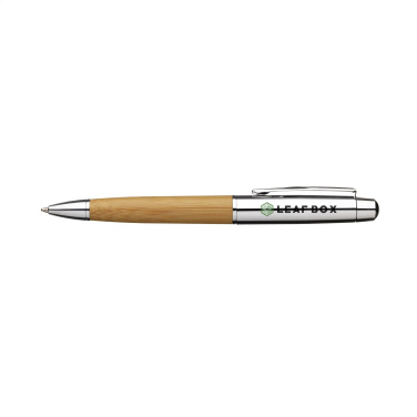 Logo trade business gifts image of: Bamboo Pen Set pens