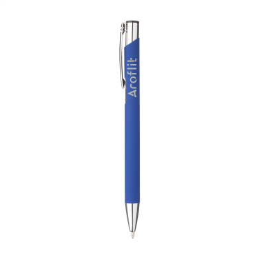 Logotrade advertising products photo of: Ebony Soft Touch pen