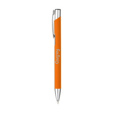 Logo trade promotional items picture of: Ebony Soft Touch pen