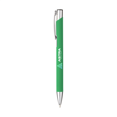 Logotrade promotional item image of: Ebony Soft Touch pen