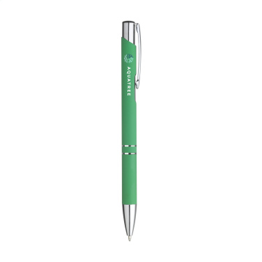 Logo trade business gifts image of: Ebony Soft Touch Accent pen