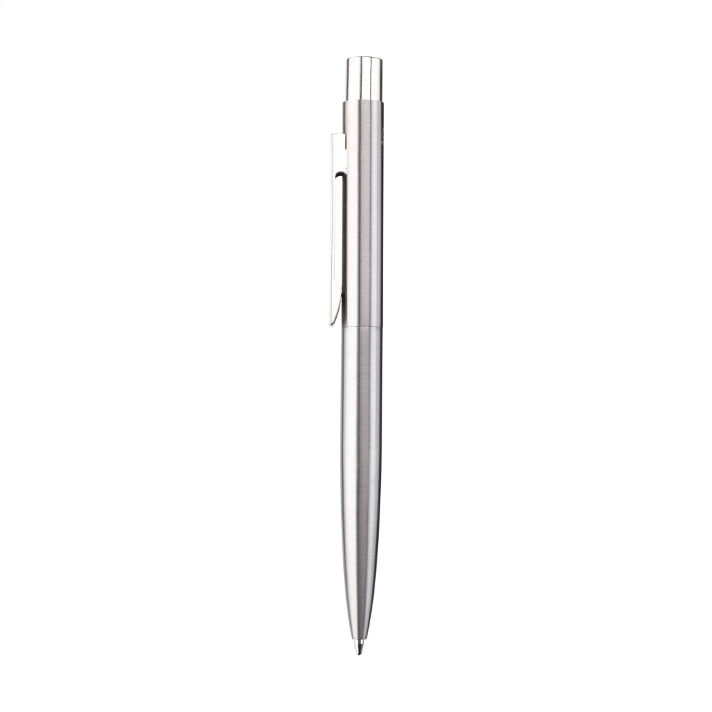 Logo trade business gift photo of: Bellamy Pen Recycled Stainless Steel