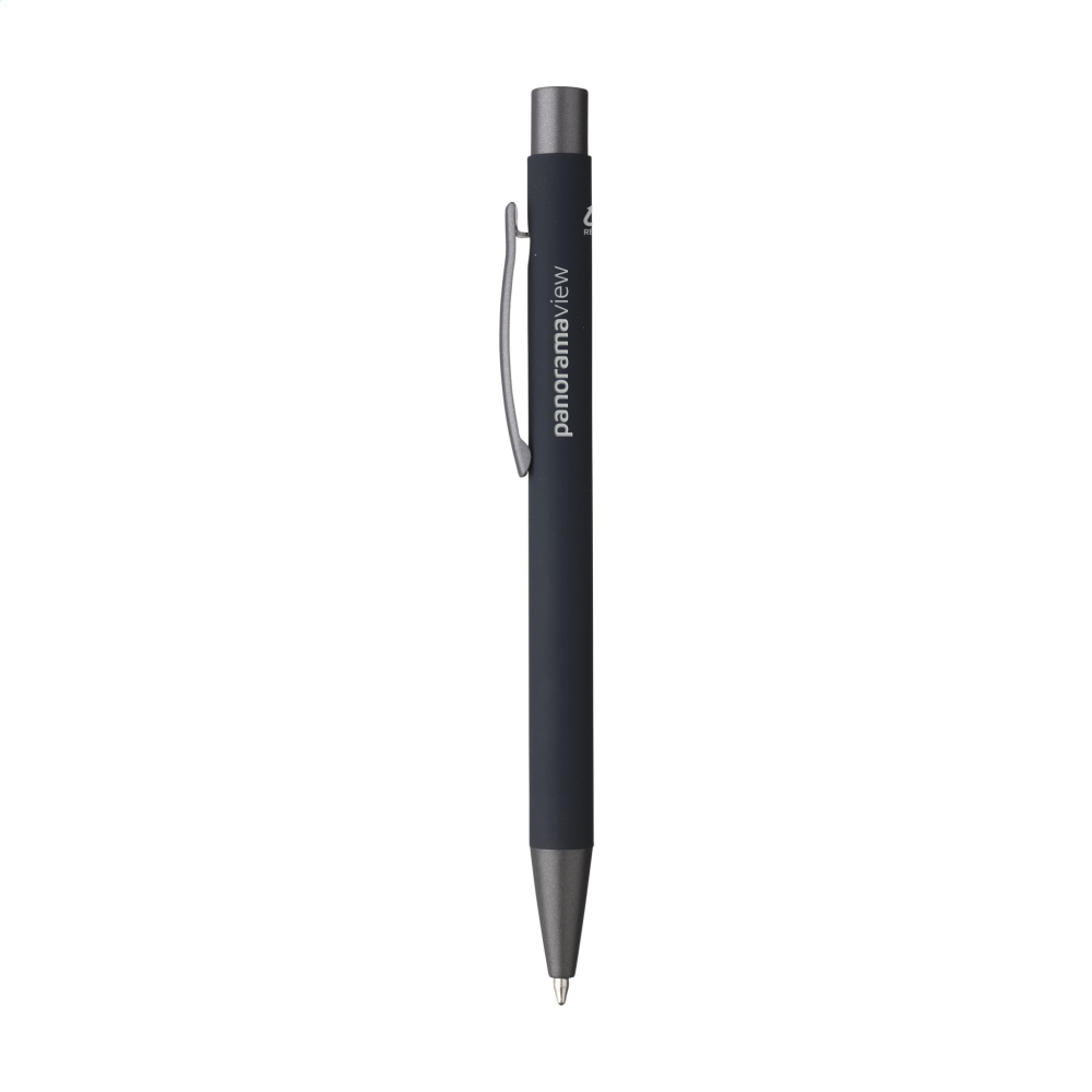 Logotrade promotional gift picture of: Brady Soft Touch Recycled Alu pens