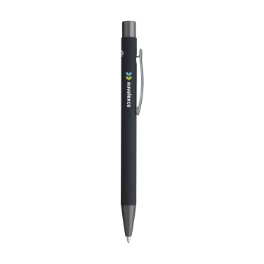 Logo trade corporate gifts picture of: Brady Soft Touch Recycled Alu pens