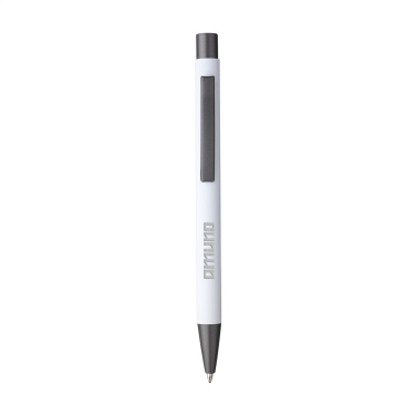 Logo trade promotional giveaway photo of: Brady Soft Touch Recycled Alu pens