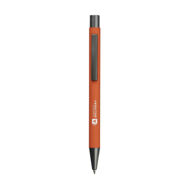 Logotrade promotional product picture of: Brady Soft Touch Recycled Alu pens