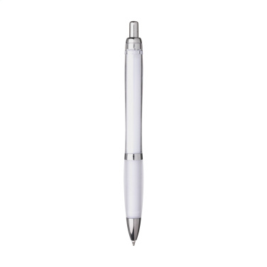 Logotrade promotional product picture of: Athos Solid GRS Recycled ABS pen