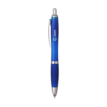 Logotrade promotional product image of: Athos Solid GRS Recycled ABS pen