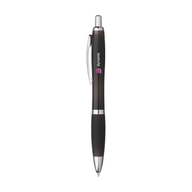 Logo trade promotional item photo of: Athos Solid GRS Recycled ABS pen