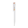 Digiprint GRS Recycled Pen, white/orange