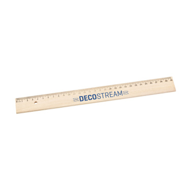 Logo trade promotional gifts image of: WoodRuler