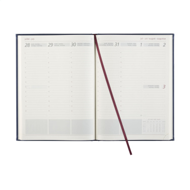 Logo trade business gifts image of: Euromax Balacron diary A4 4-languages