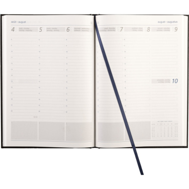 Logotrade promotional giveaways photo of: Eurodirect Balacron diary A5 4-languages