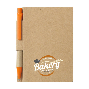 Logo trade promotional merchandise picture of: RecycleNote-S Paper notebook