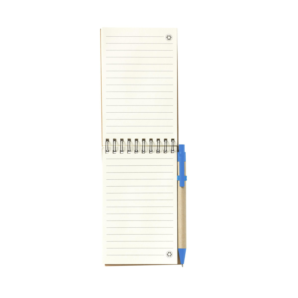 Logo trade promotional product photo of: RecycleNote-M Paper notebook