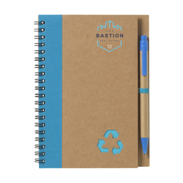 Logotrade promotional giveaway picture of: Recycle Note-L Paper notebook