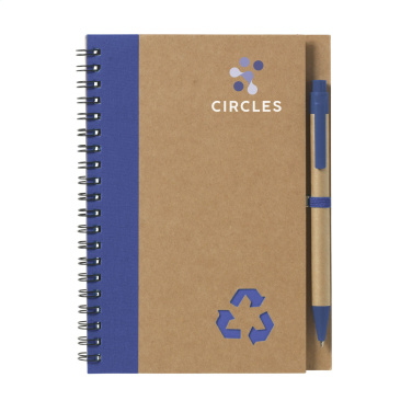 Logotrade promotional merchandise image of: Recycle Note-L Paper notebook