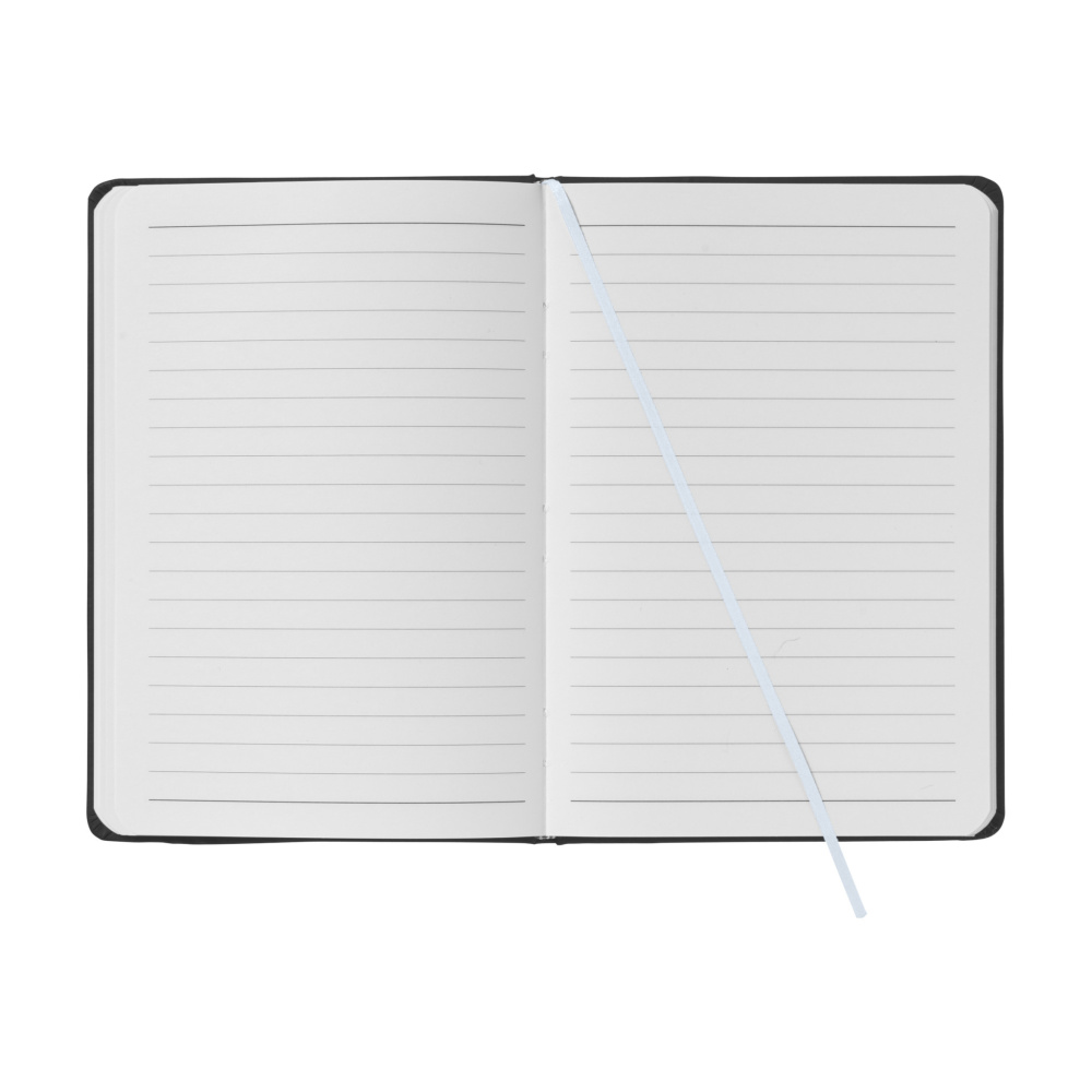 Logo trade promotional giveaways image of: BlackNote A5 Paper notebook