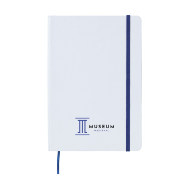 Logo trade promotional gift photo of: WhiteNote A5 Paper notebook