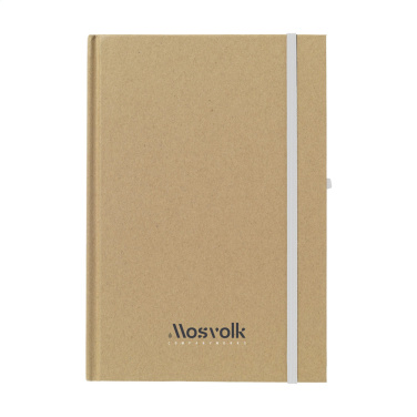 Logo trade promotional giveaway photo of: Pocket ECO Paper A5 notebook