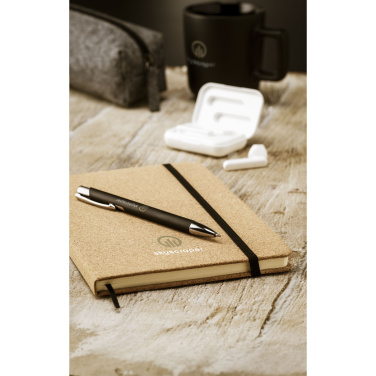 Logo trade promotional product photo of: CorkNote A5 Paper notebook