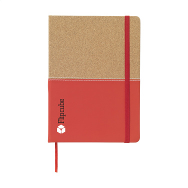 Logotrade promotional item picture of: Journal Cork Paper Notebook