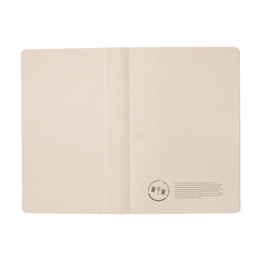 Logotrade promotional giveaway image of: Sugarcane Paper Notebook A5