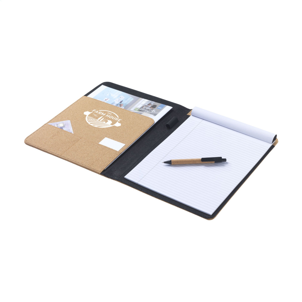 Logotrade promotional giveaway picture of: Eco Conference Cork A4 document folder