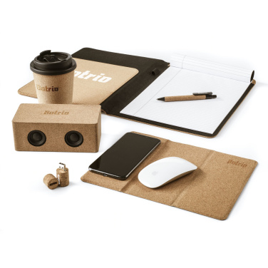 Logo trade promotional gifts image of: Eco Conference Cork A4 document folder