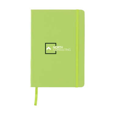 Logotrade corporate gift picture of: BudgetNote A5 Blanc Paper notebook