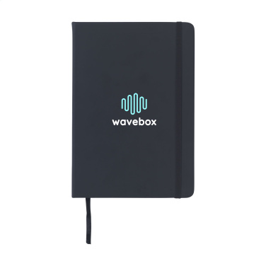 Logotrade promotional item picture of: BudgetNote A5 Lines Paper Notebook