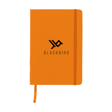 Logo trade promotional merchandise photo of: BudgetNote A5 Lines Paper Notebook