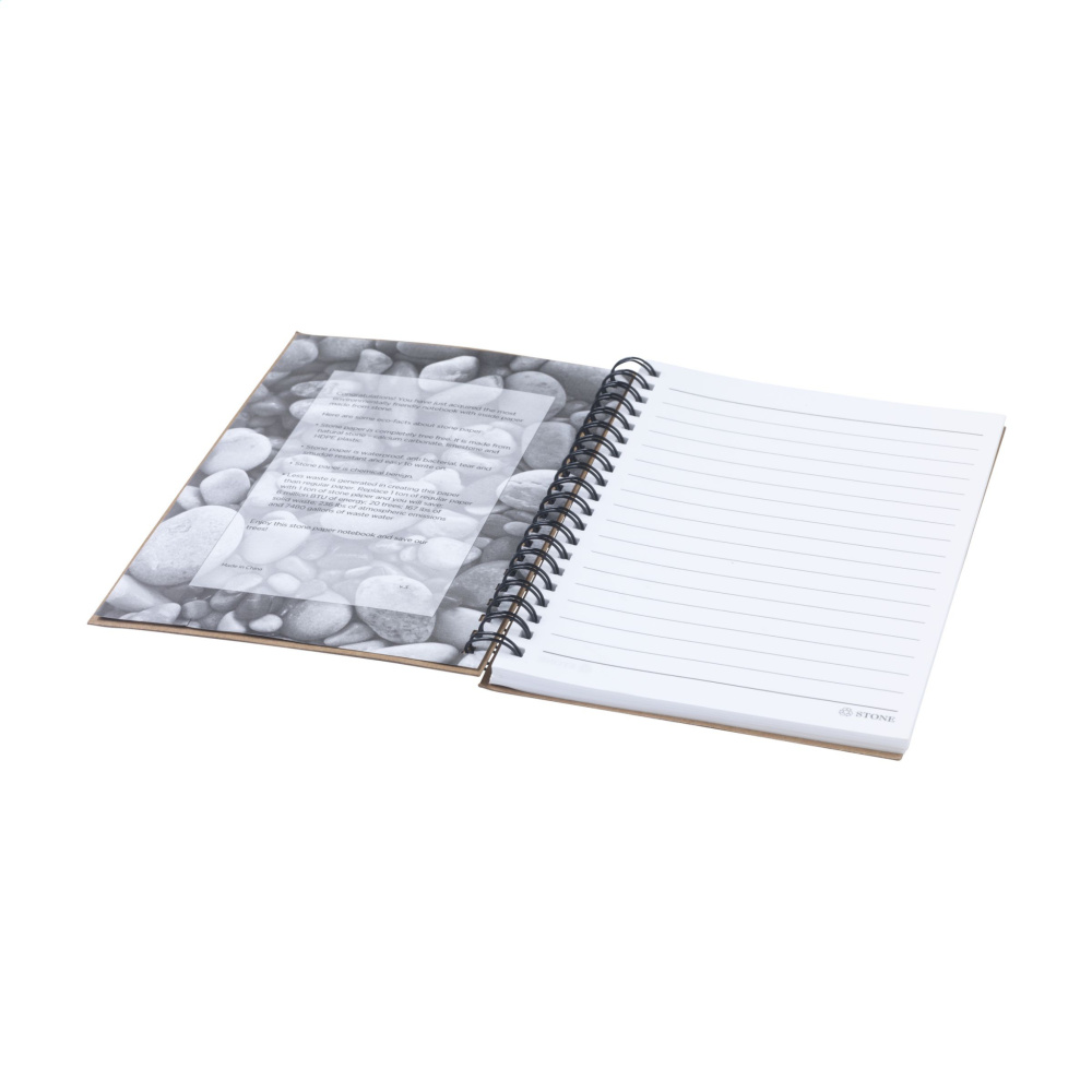 Logo trade promotional products picture of: StonePaper Notebook