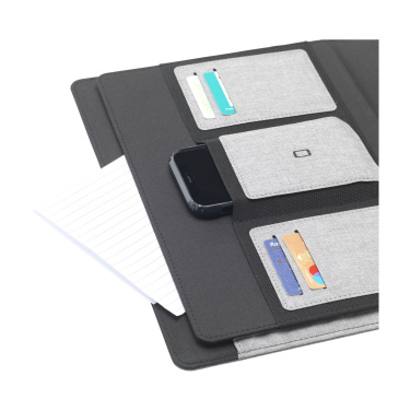 Logo trade promotional gift photo of: Quest Portfolio RCS RPET A4  document folder