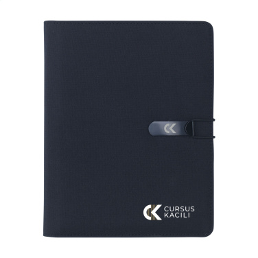 Logo trade corporate gift photo of: Quest Portfolio RPET A5 document folder