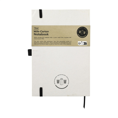 Logotrade business gift image of: Milk-Carton Paper Notebook A5