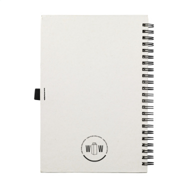 Logo trade corporate gifts picture of: Milk-Carton Wire-O Paper Notebook A5