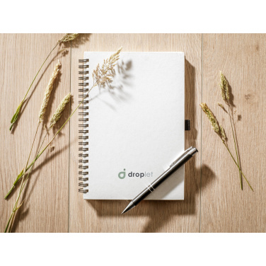 Logo trade business gift photo of: Milk-Carton Wire-O Paper Notebook A5