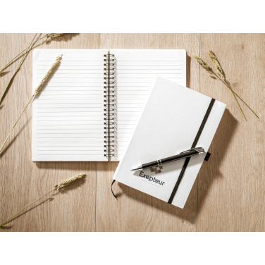 Logotrade promotional giveaway image of: Milk-Carton Wire-O Paper Notebook A5