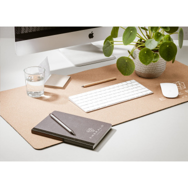 Logo trade promotional item photo of: Faro Cork Deskpad