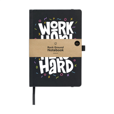 Logo trade advertising products picture of: Rock Ground Paper Notebook A5